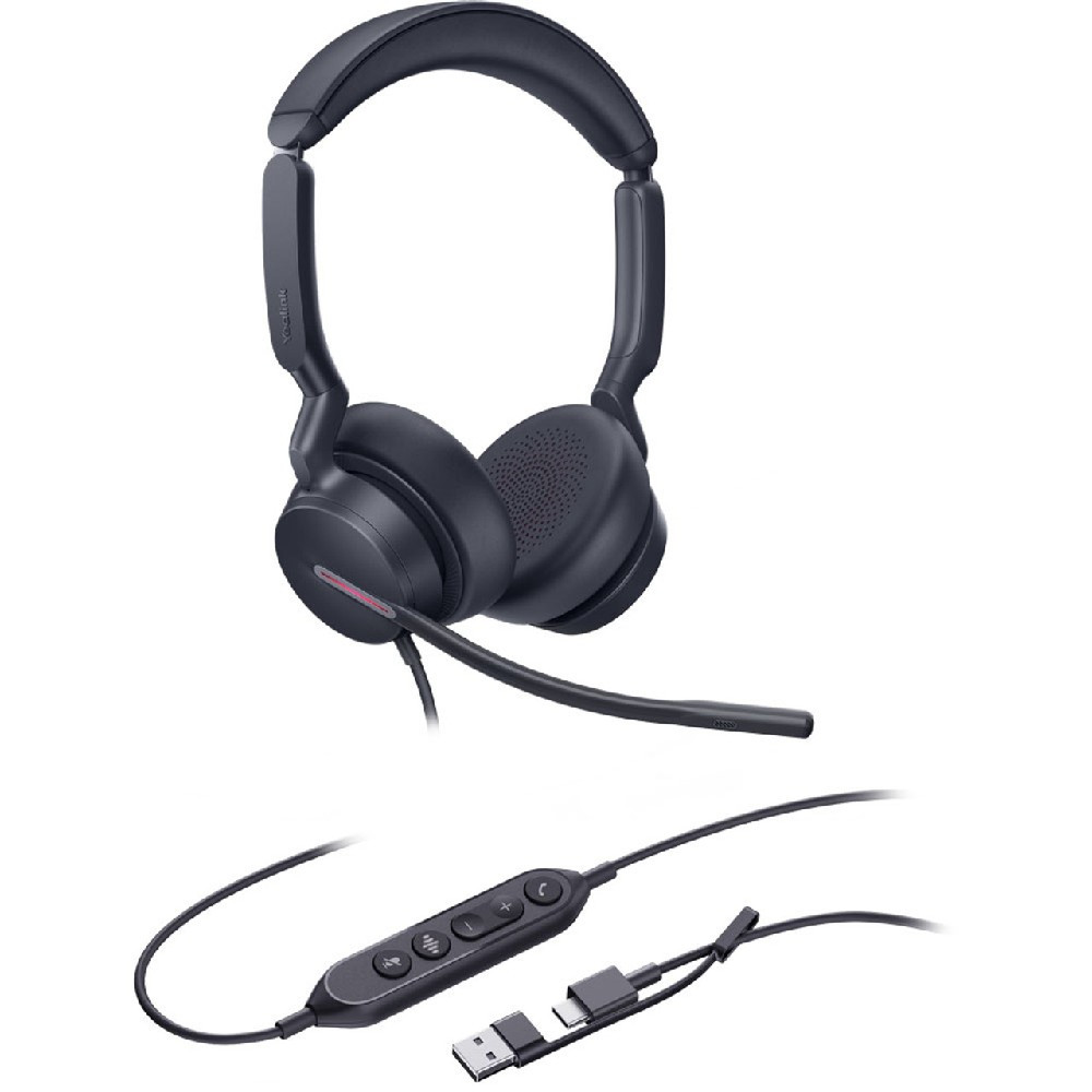 Tai Nghe Có Dây Yealink UH46 Dual USB-C/A