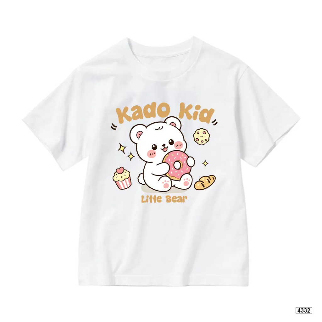 Áo thun bé gái form rộng Little Bear Kado 4332_thumbnail_0