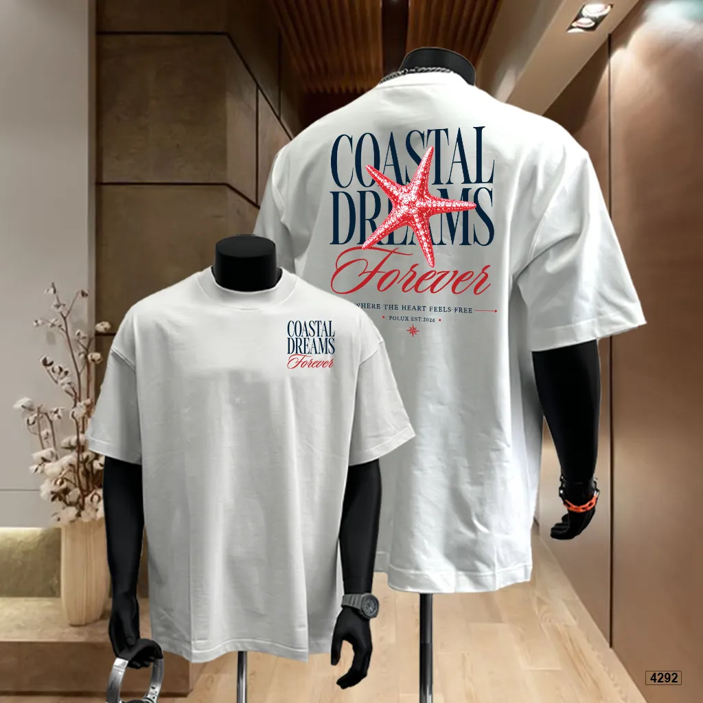 Áo thun   ATD4292 Polux tay ngắn Vải cotton Cổ tròn  in graphic_thumbnail_6