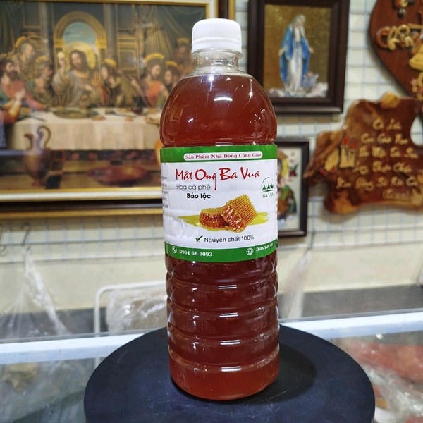 Mật ong hoa cà phê bạc hà 1L