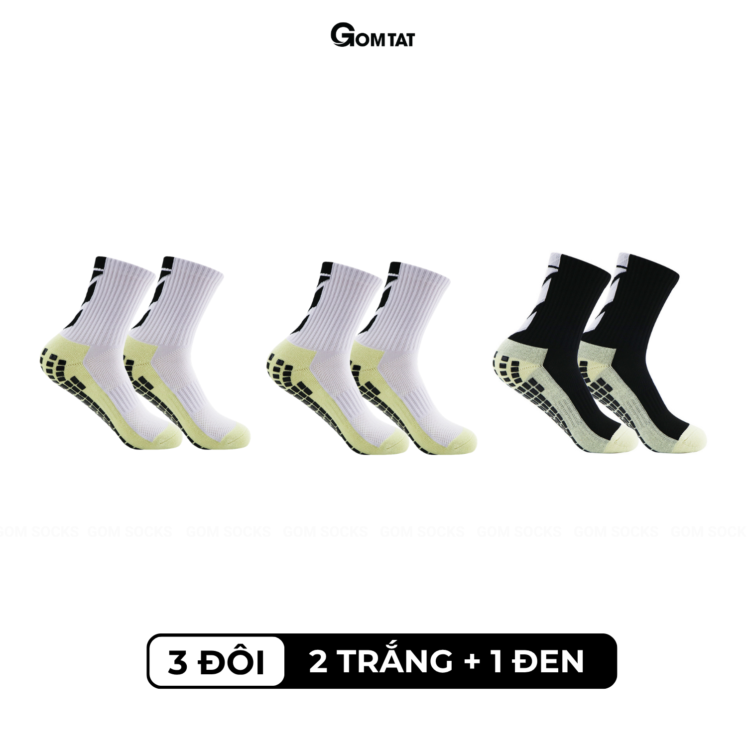 Combo tất thể thao nam đá bóng GOMTAT, chất liệu cotton, silicon chống trượt - TIA-DB-506_thumbnail_18