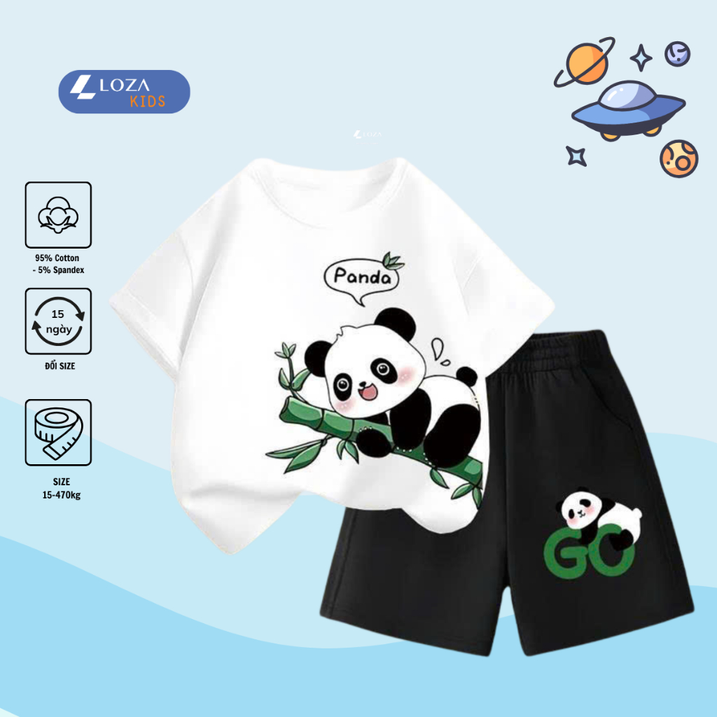 [XẢ KHO BỘ BÉ TRAI SIZE 110] Bộ đồ cho bé trai nhiều mẫu - Quần áo bé trai từ 15-18kg - Loza Kids XB002_thumbnail_13