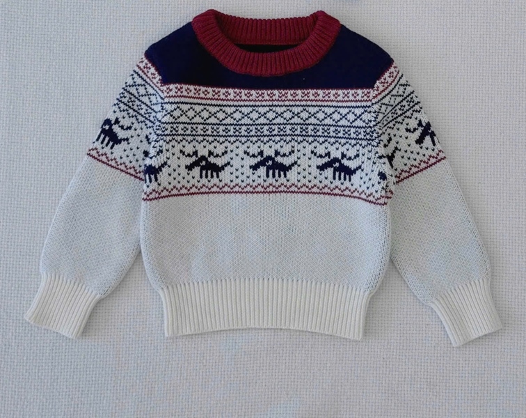 Reindeer Knitted Sweater 24 ( Áo Len Tuần Lộc )