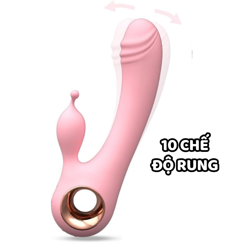 Dương Vật Giả Cong 10 Cấp Độ Rung Chạm Đáy Điểm G_thumbnail_4