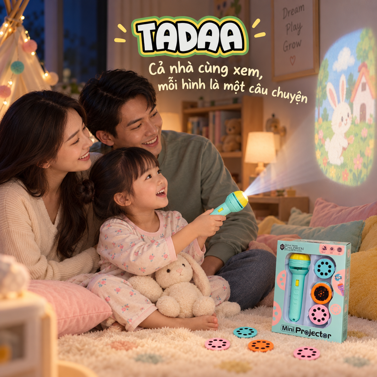 Đèn pin chiếu hình 80 mẫu – Bé Khám Phá Thế Giới_thumbnail_2