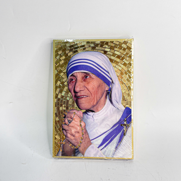 Ảnh Mosaic Mẹ Teressa Calculta 10x15cm Italy