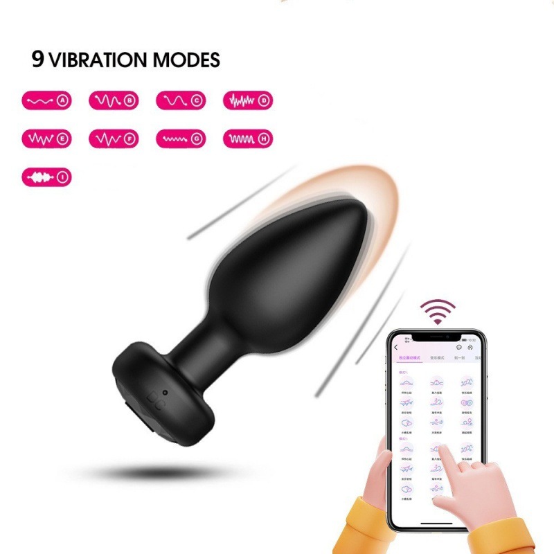 Phích Cắm Hậu Môn PKD Điều Khiển Qua App – 10 Chế Độ Rung_thumbnail_2