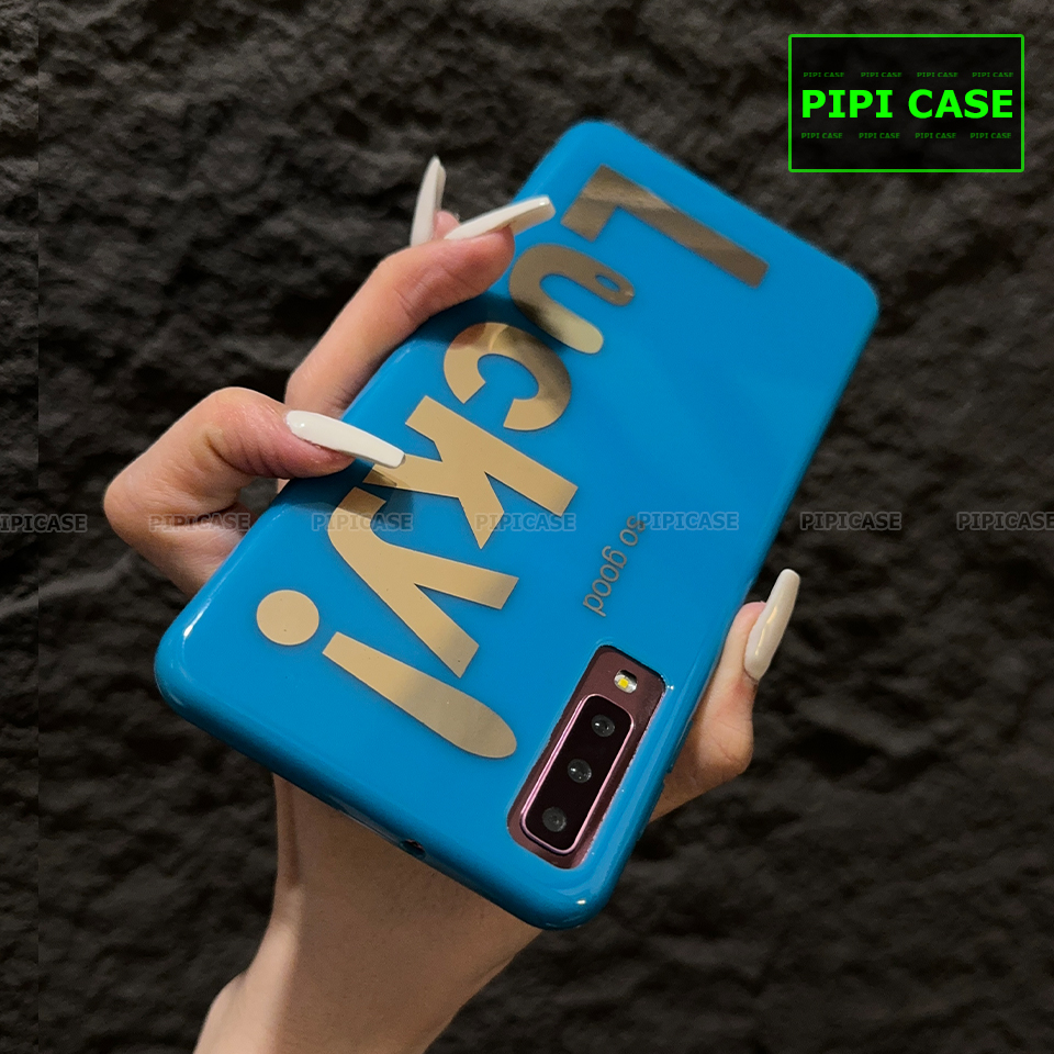 Ốp Lưng Samsung A7 2018 - Lucky - Xanh Dương_thumbnail_1