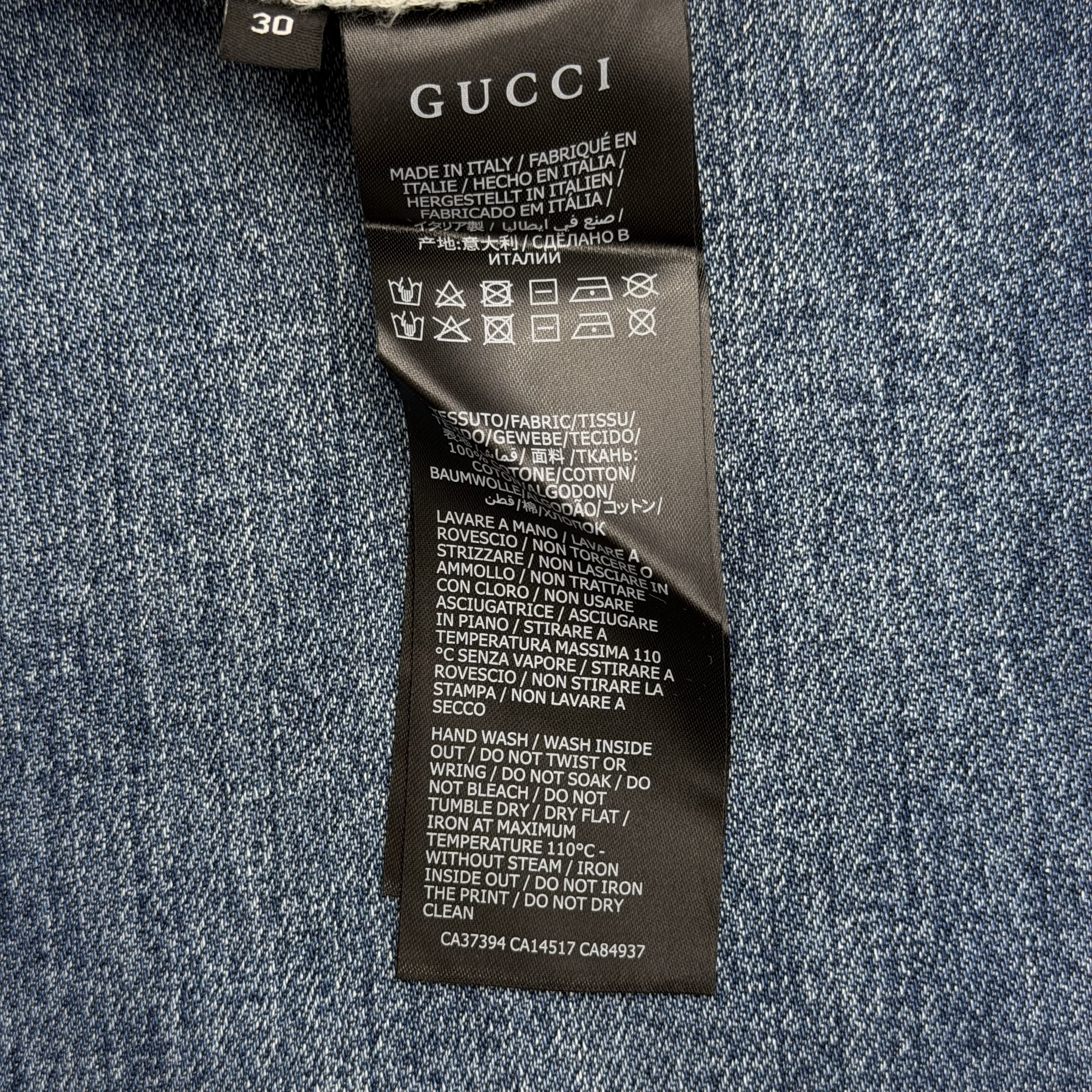 Quần bò Gucci