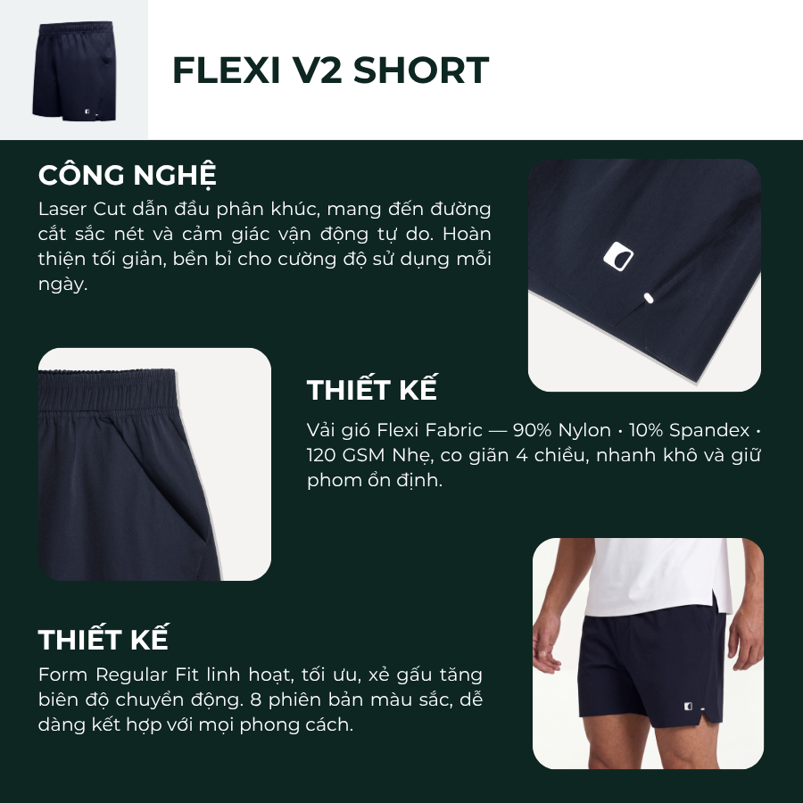 Quần short thể thao nam Flexi V2 Manesti_thumbnail_7