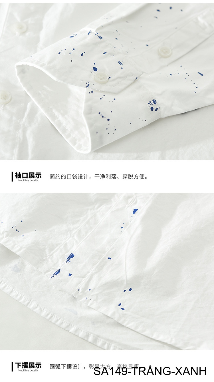 SA149 - Áo sơ mi nam dài tay phong cách Nhật Bản, chất cotton 100%, họa tiết sơn mài trẻ trung, form regular_thumbnail_10