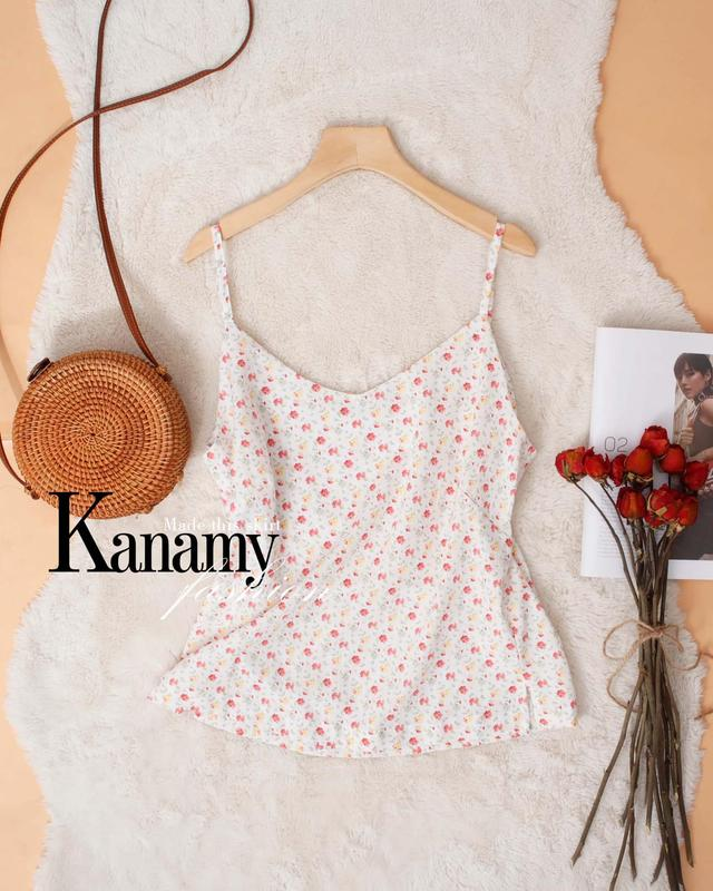 Áo 2 dây Linen tưng