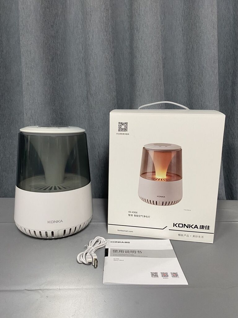 Máy Lọc Không Khí KONKA KX-K906 Kết Nối App Tạo Ion Âm Đèn RGB