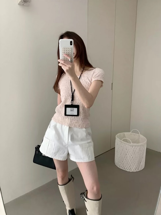 Lucas - Áo len mongtoghi cộc tay cổ tròn trơn basic xoắn và cutout lưng_thumbnail_2