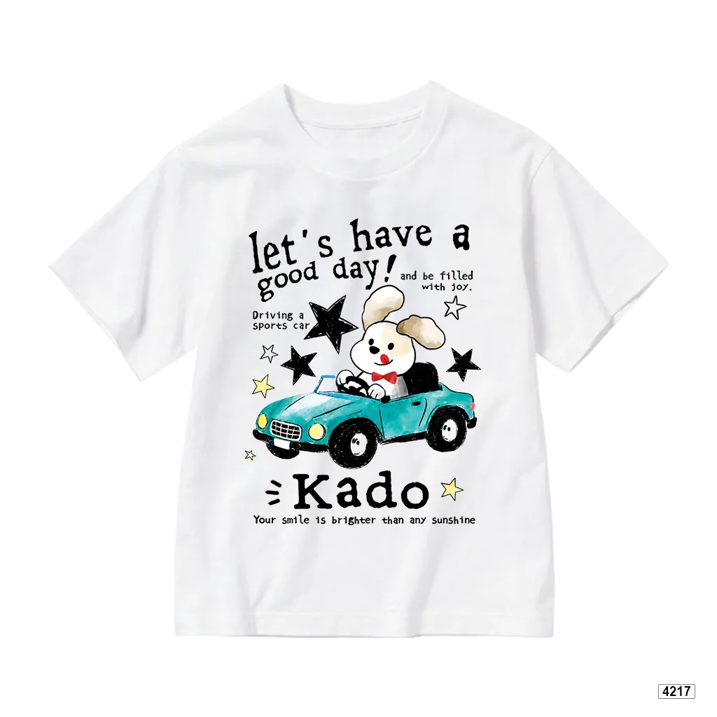 Áo thun bé trai Puppy Driver dễ thương Kado 4217_thumbnail_7