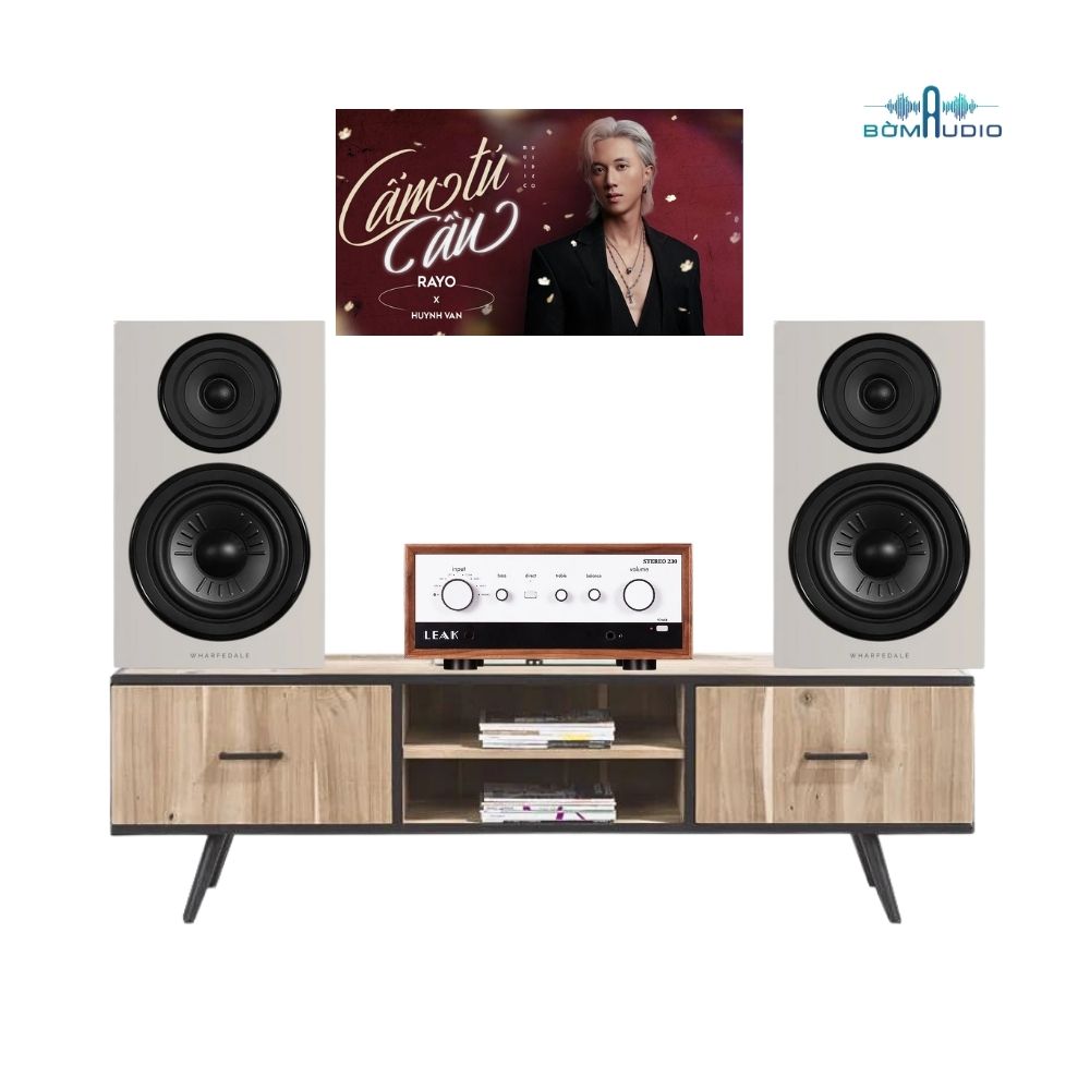 Combo Amply LEAK STEREO 130 + Loa Bookshelf WHARFEDALE DIAMOND 12.2i - LEW4_thumbnail_1