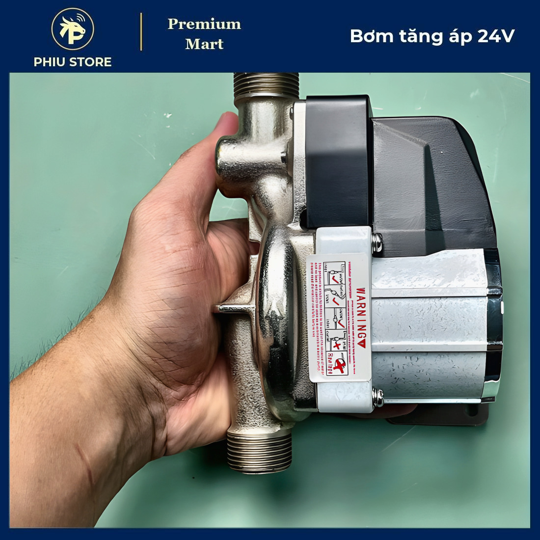Bơm tăng áp tự động, bơm tăng áp bình nóng lạnh, bơm tăng áp vòi sen tắm, 100W và 150W, PHIU STORE_thumbnail_7