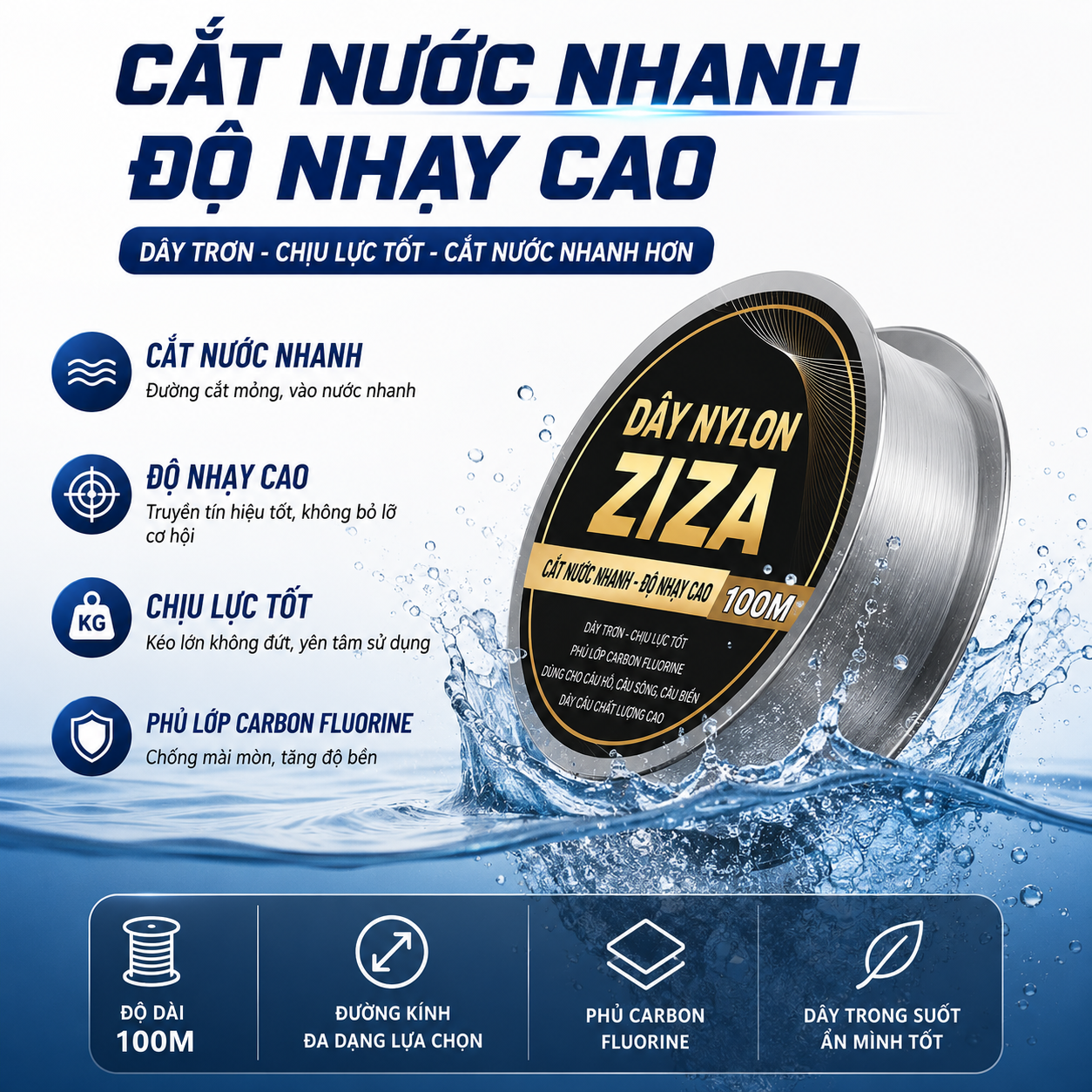 Dây Nylon Ziza Làm Thẻo Cuộn 50M_thumbnail_1