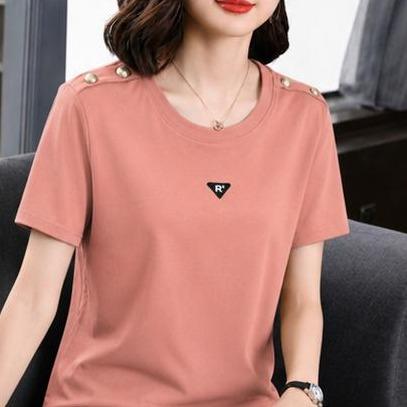 Áo Thun lẻ 353 Cổ Tròn Sọc mới mimi Free Size 45-75kg Co Giãn 4 Chiều Tôn Dáng Mềm Mịn Thoáng Mát Dễ Phối Phong Cách Borip Quảng Châu Chất Liệu Cao Cấp_thumbnail_1
