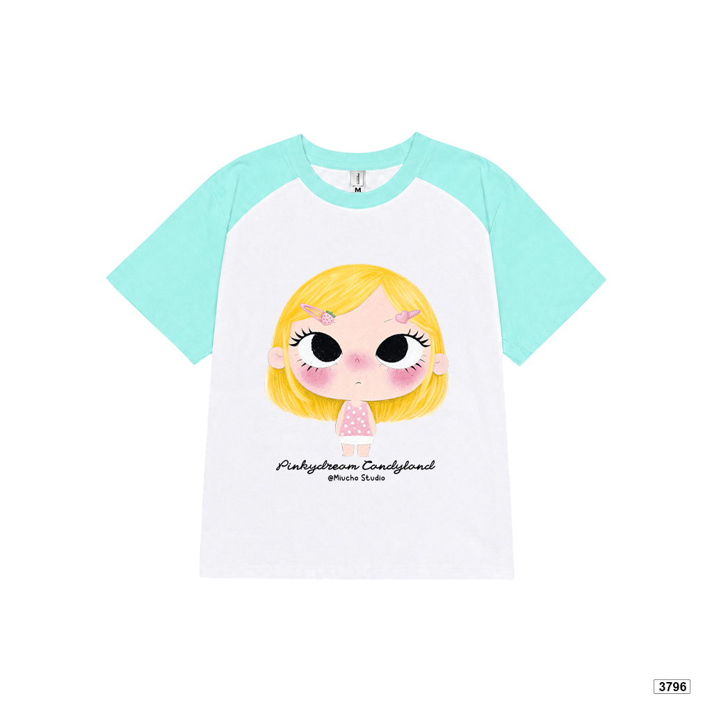 Áo thun nữ babytee raglan mix màu cute phong cách ulzzang dễ thương Miucho 3796_thumbnail_11