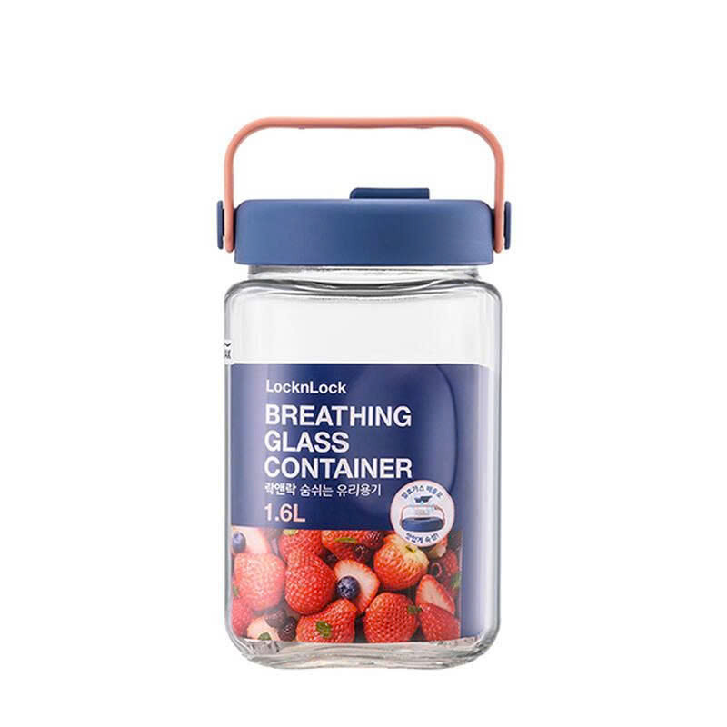 Hũ thủy tinh Lock&Lock Breathing Canister 1.6L, dùng lên men thực phẩm
