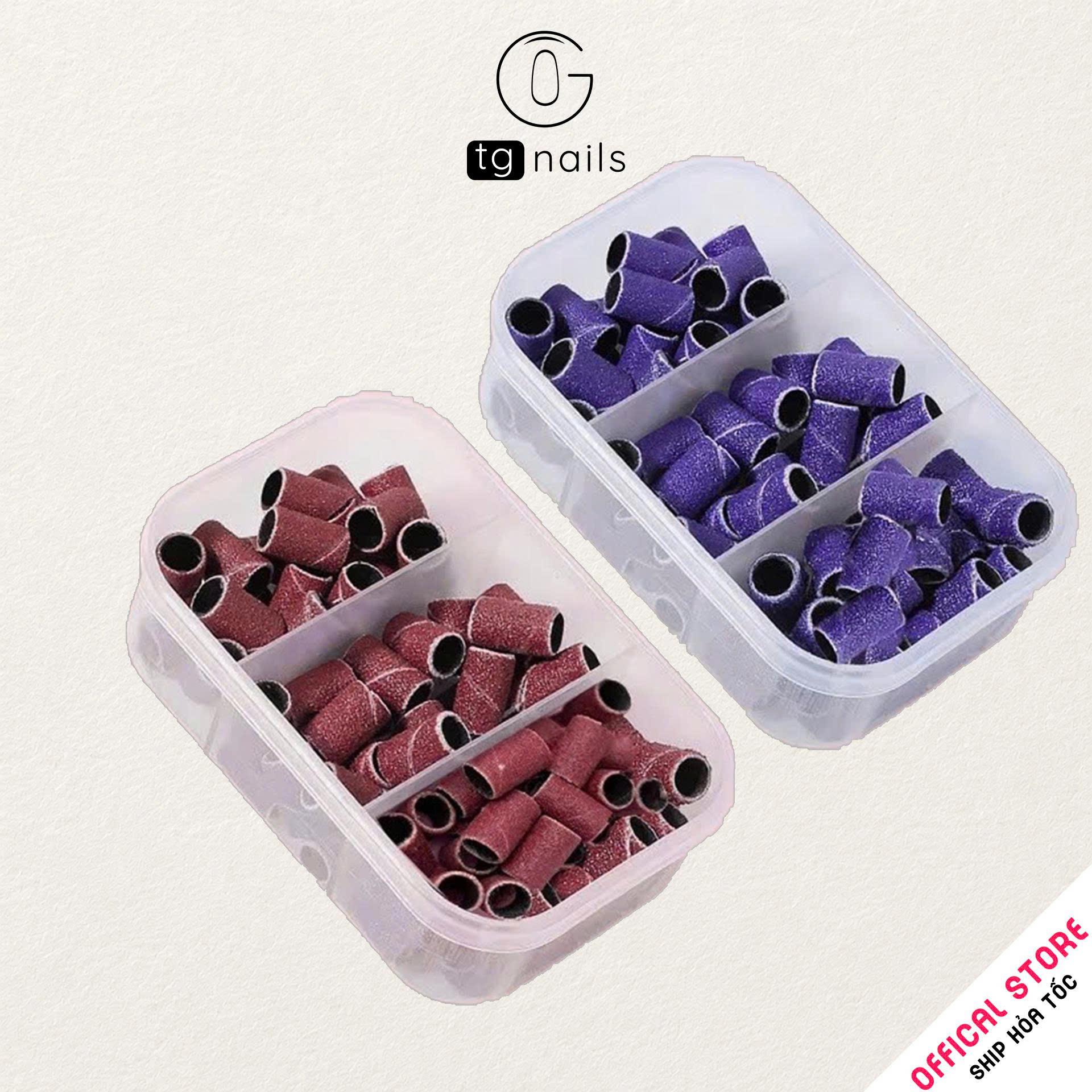 Bộ phận của máy mài: đầu giấy mài nhám, kt(12*3)mm(+/-10%) nhãn hiệu TG._thumbnail_1