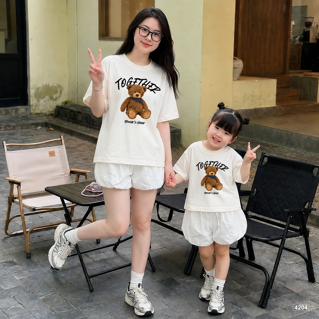 Áo thun mẹ và bé Teddy Together Kado 4204_thumbnail_4