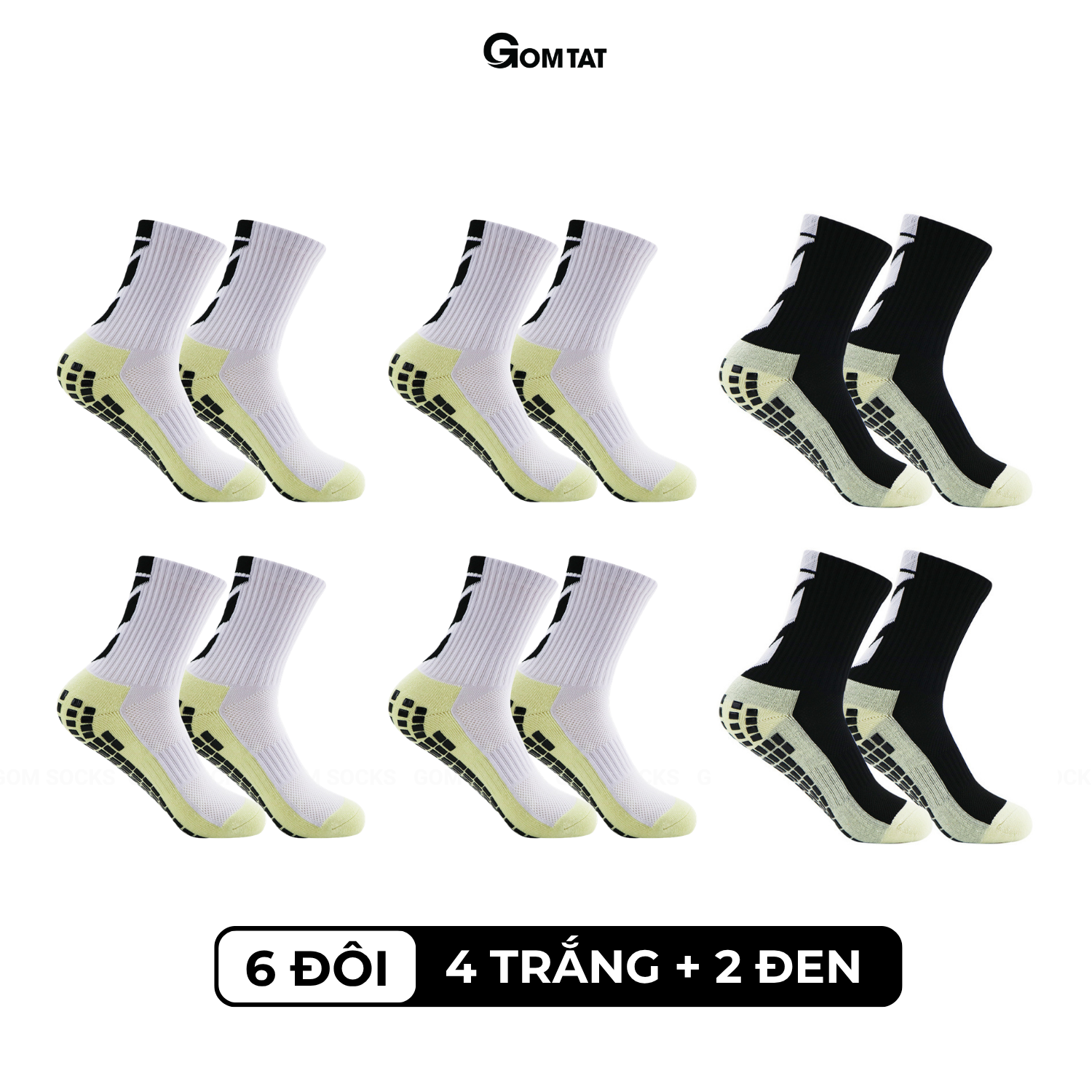 Combo tất thể thao nam đá bóng GOMTAT, chất liệu cotton, silicon chống trượt - TIA-DB-506_thumbnail_27