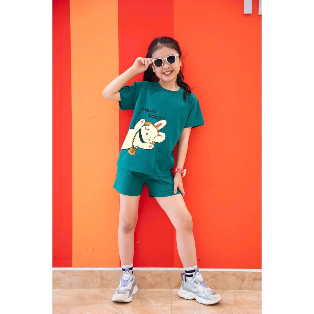 [XẢ KHO BỘ BÉ GÁI SIZE150] Bộ đồ cho bé gái nhiều mẫu - Quần áo bé gái từ 30-35kg - Loza Kids XB008_thumbnail_11