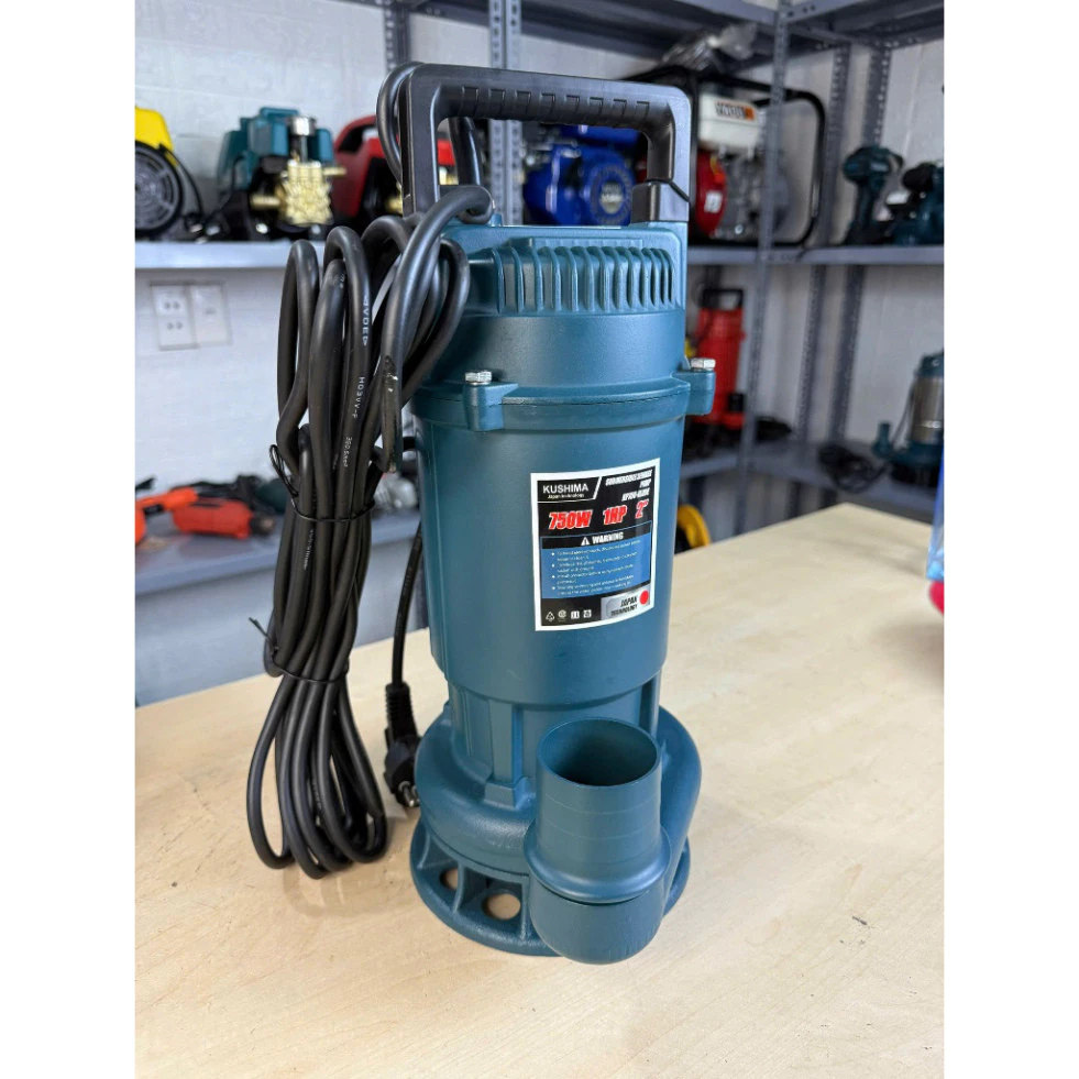Máy Bơm Chìm Cắt Rác KUSHIMA – Bơm Tõm Công Suất Lớn 750W, Bơm Nước Thải Hiệu Quả_thumbnail_4