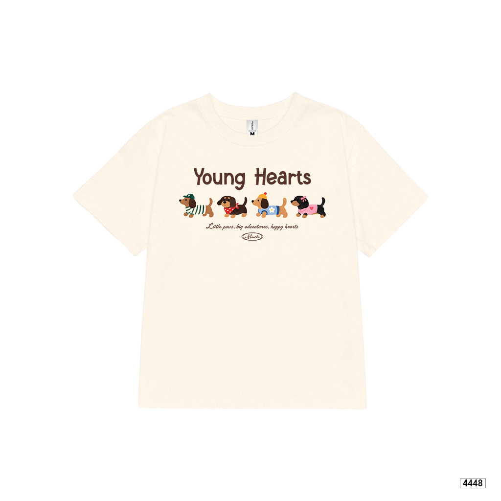 Áo baby tee Hàn Quốc young hearts form tôn dáng Miucho 4448_thumbnail_8