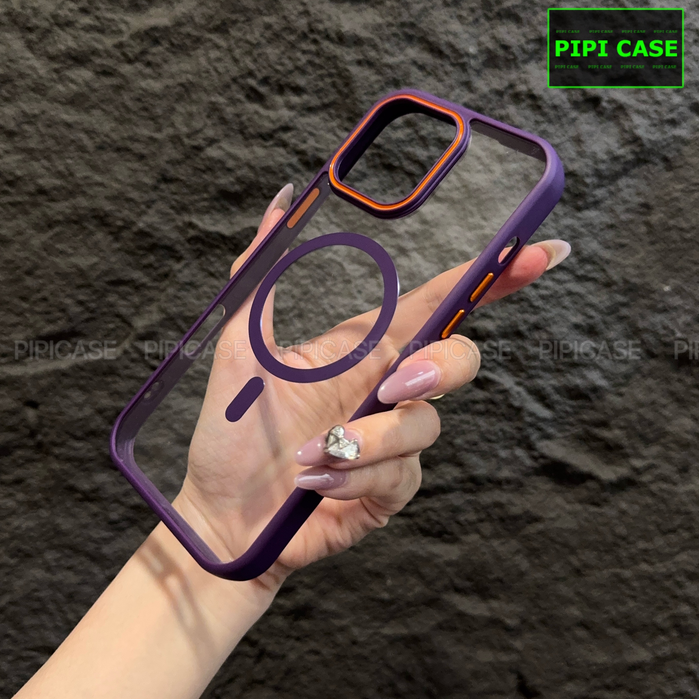 Ốp Lưng iPhone 16 Pro - KM Color - Tím_thumbnail_4