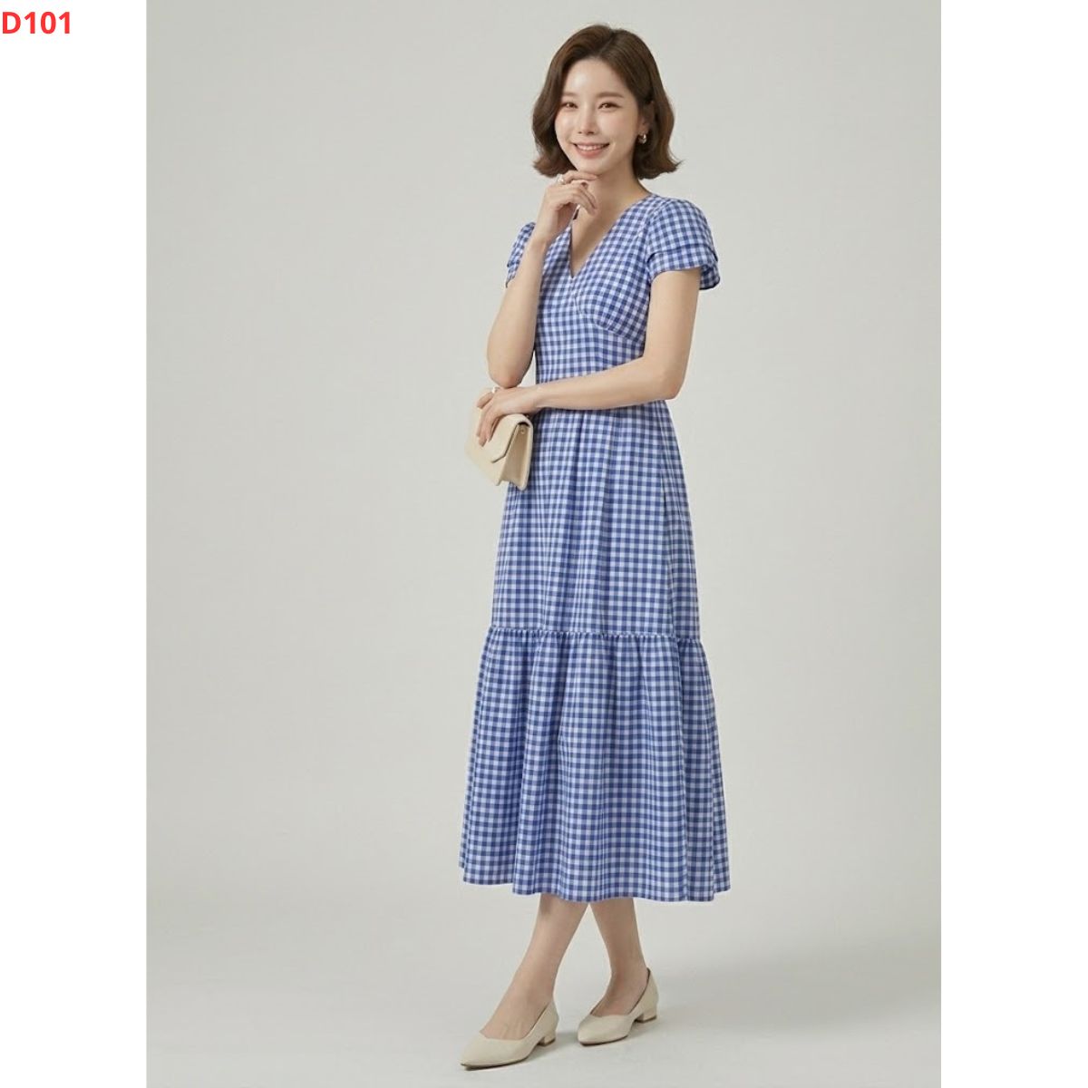 Đầm caro xanh_thumbnail_2