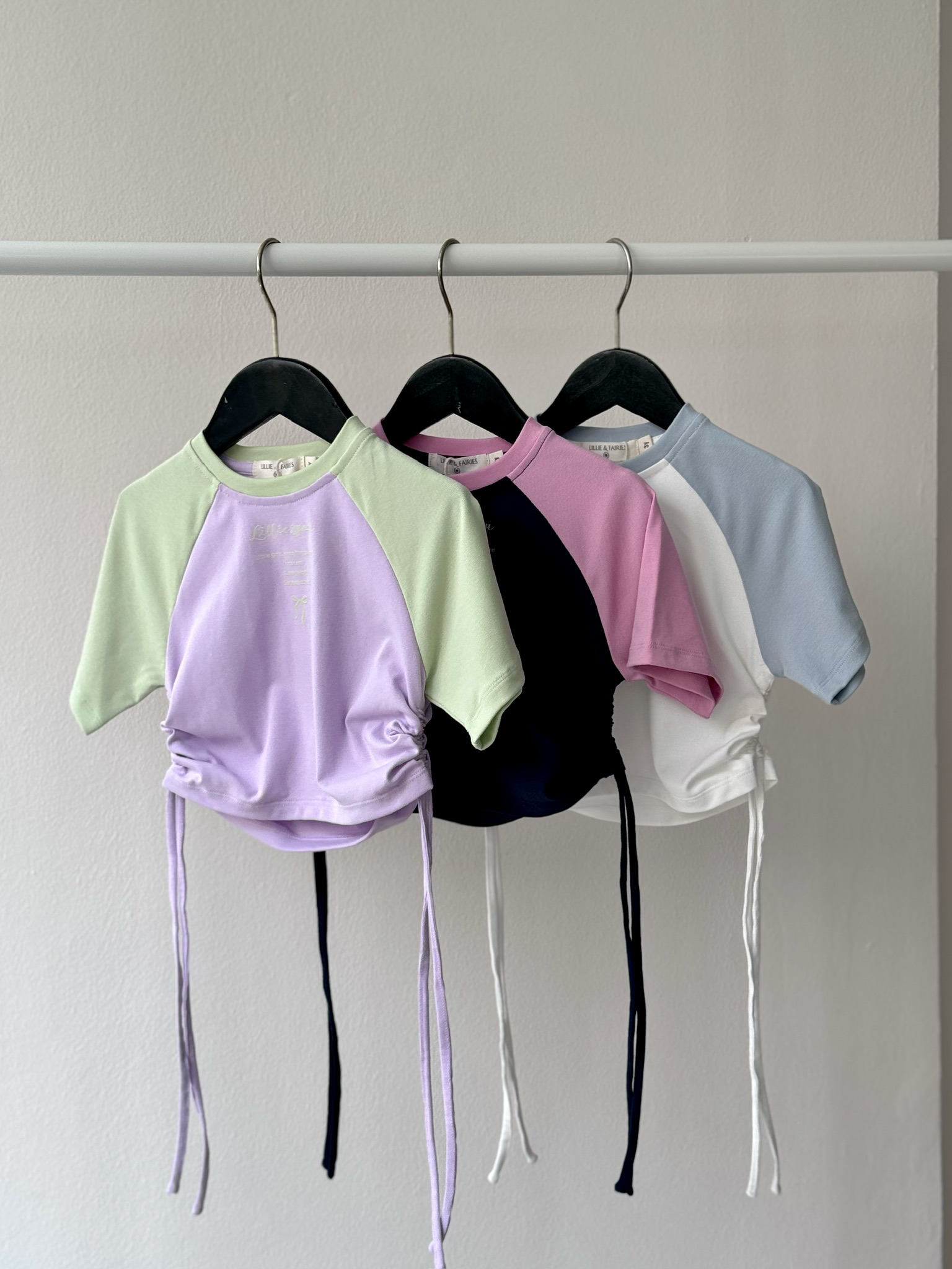 Lillie Croptop Shirt '25 (Áo Croptop Dây Rút)
