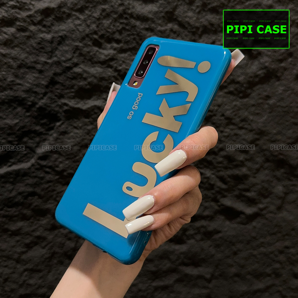 Ốp Lưng Samsung A7 2018 - Lucky - Xanh Dương_thumbnail_3