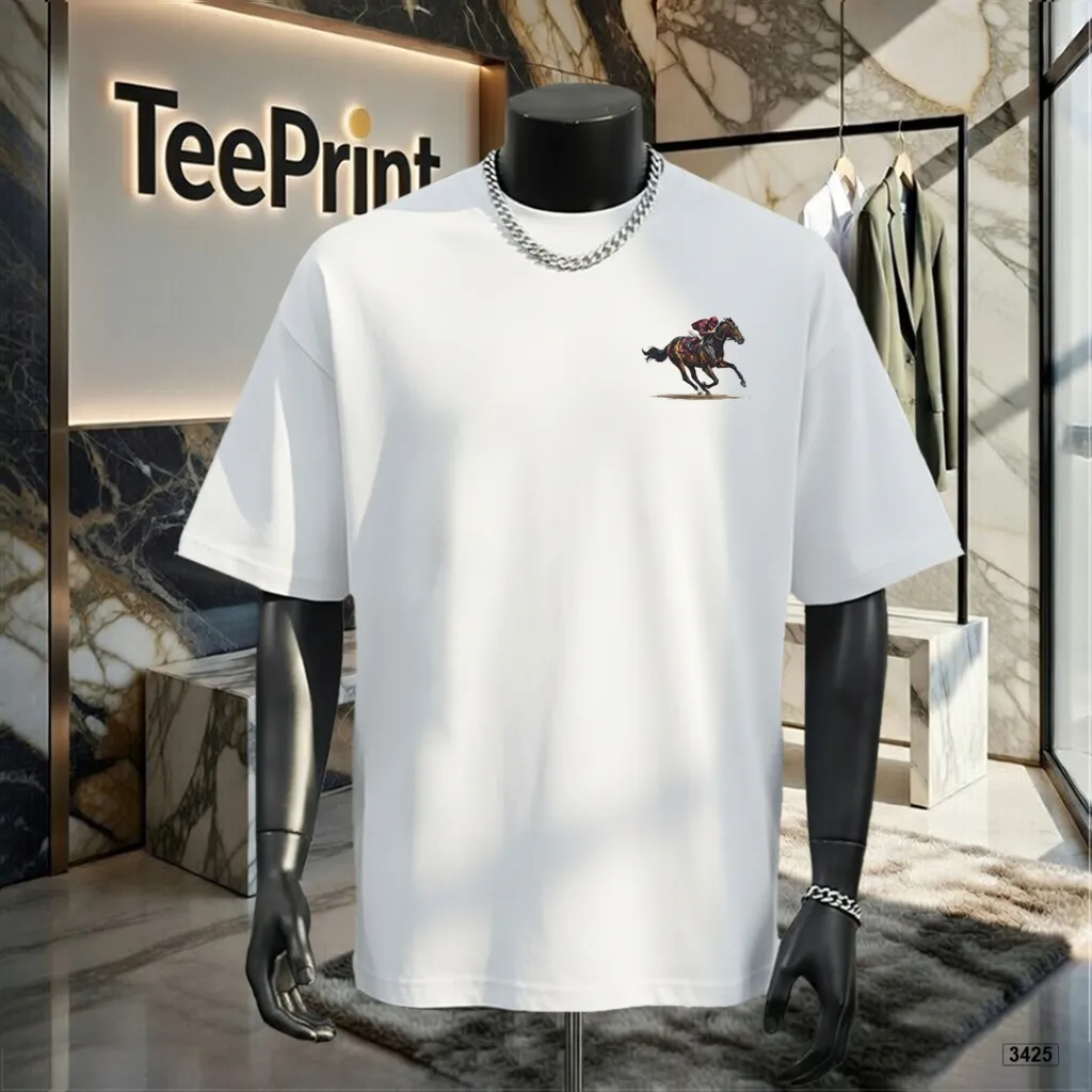 Áo thun form rộng cổ tròn thoáng mát TeePrint 3425