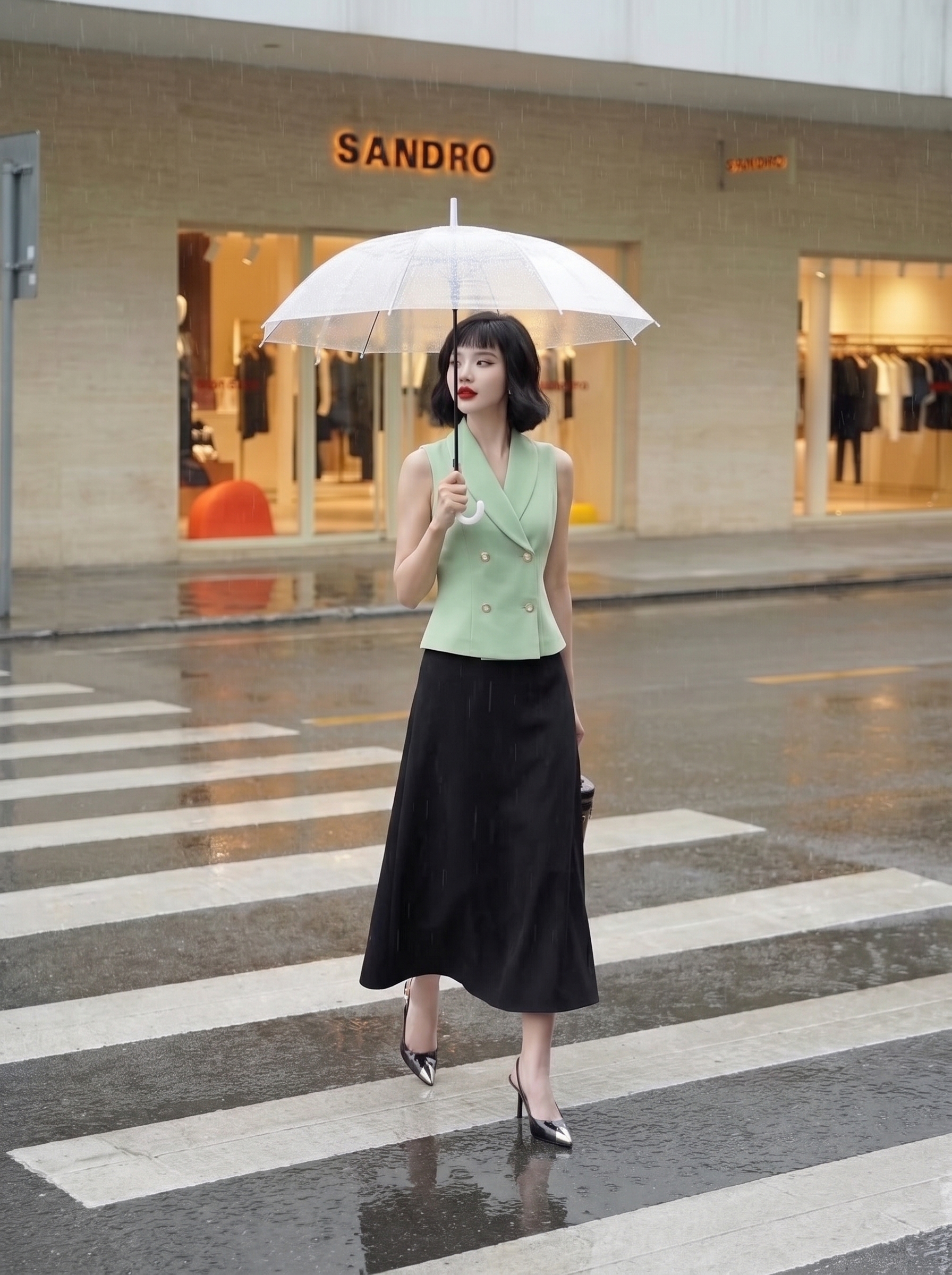 Áo gile công sở 26112 xanh cốm_thumbnail_4