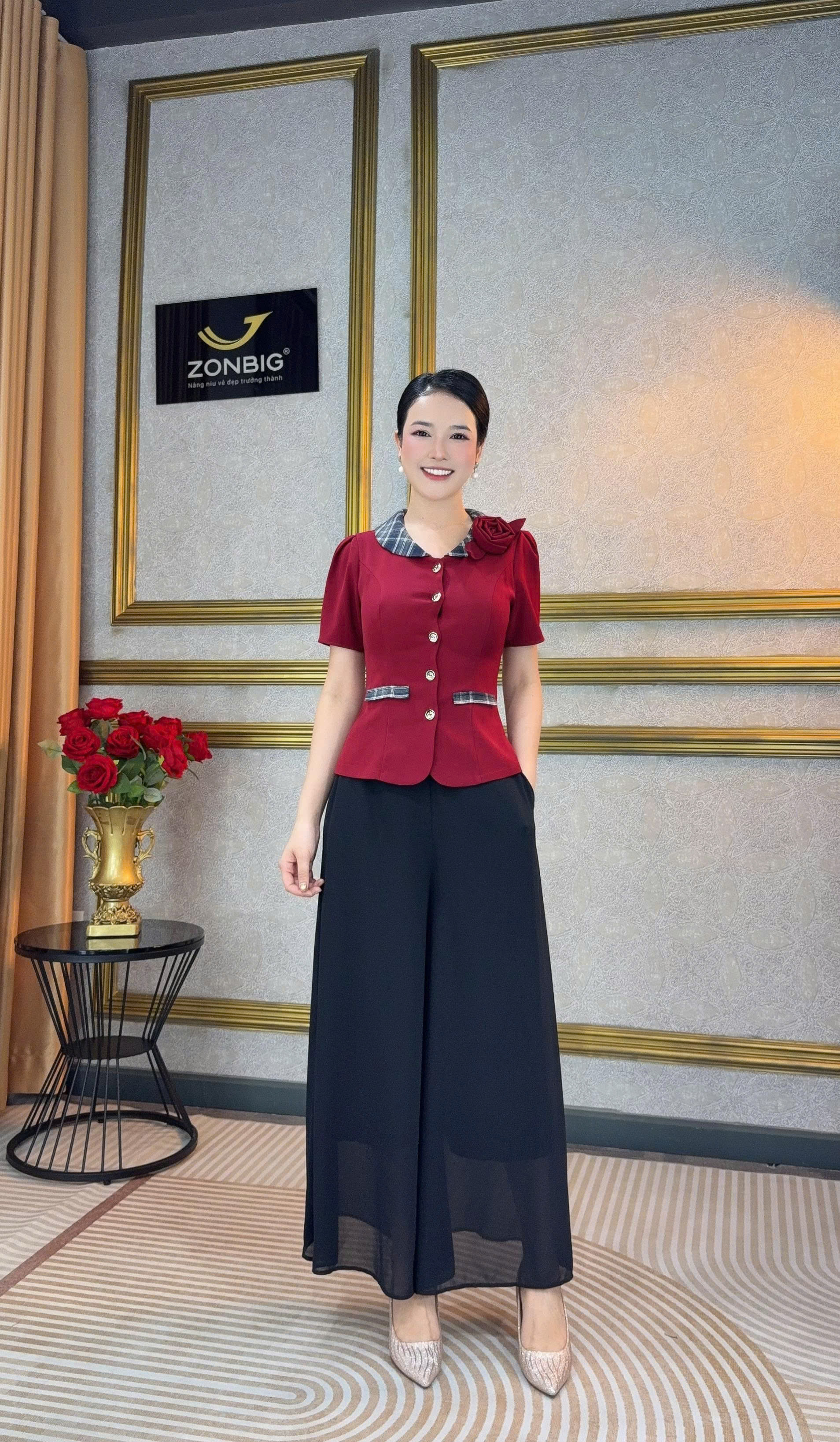 Áo kiểu - A2088 - Thương hiệu Zonbig
