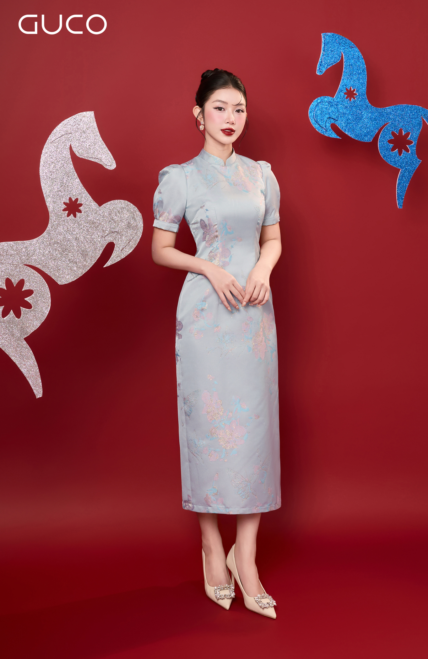 ĐẦM A GẤM  HOA CỔ TÀU - HOA XANH_thumbnail_3