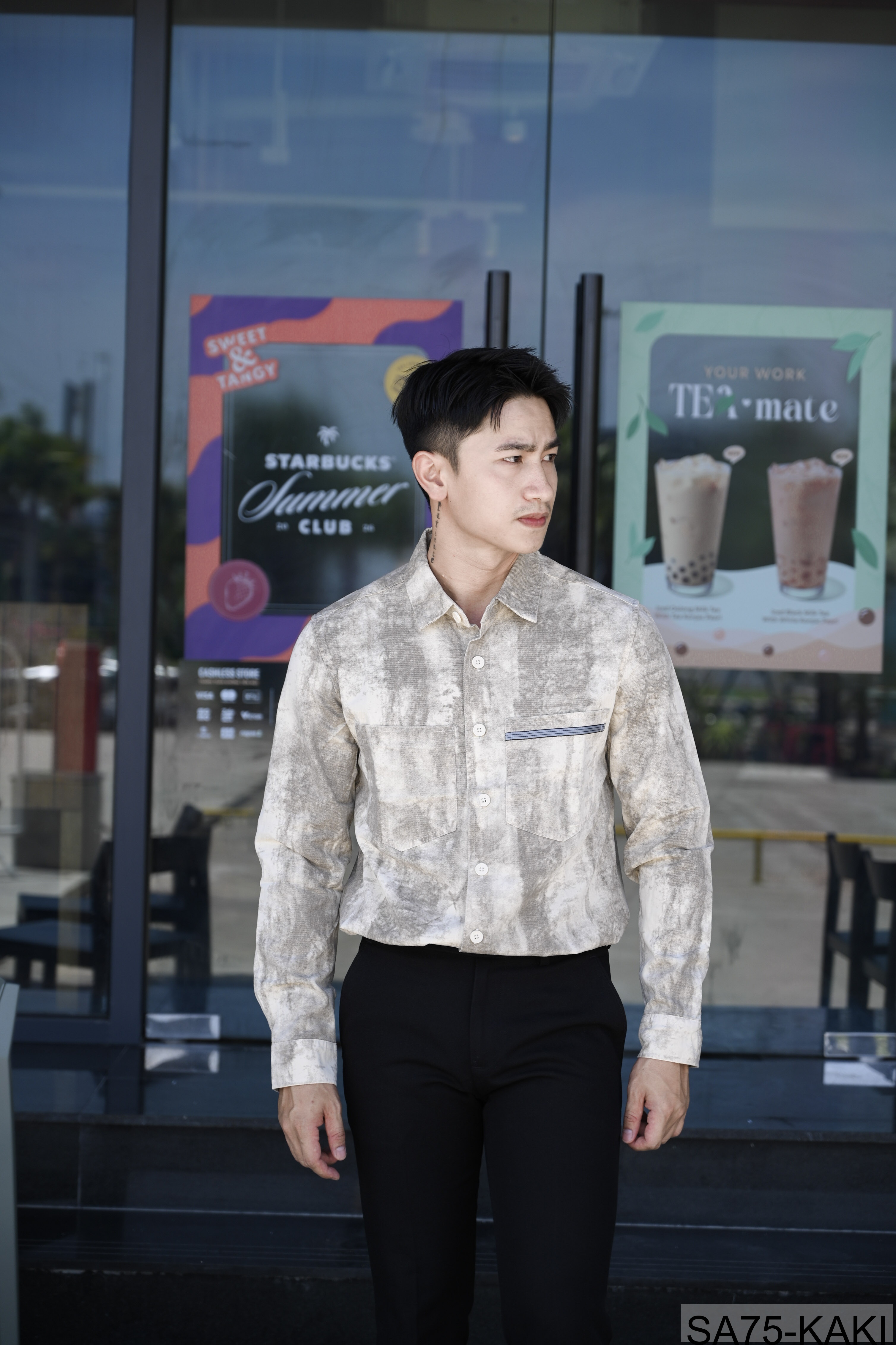 SA75 - Áo Sơ Mi Nam Dài Tay In Họa Tiết Phong Cách Nhật Bản Chất Cotton Mềm Mại_thumbnail_14