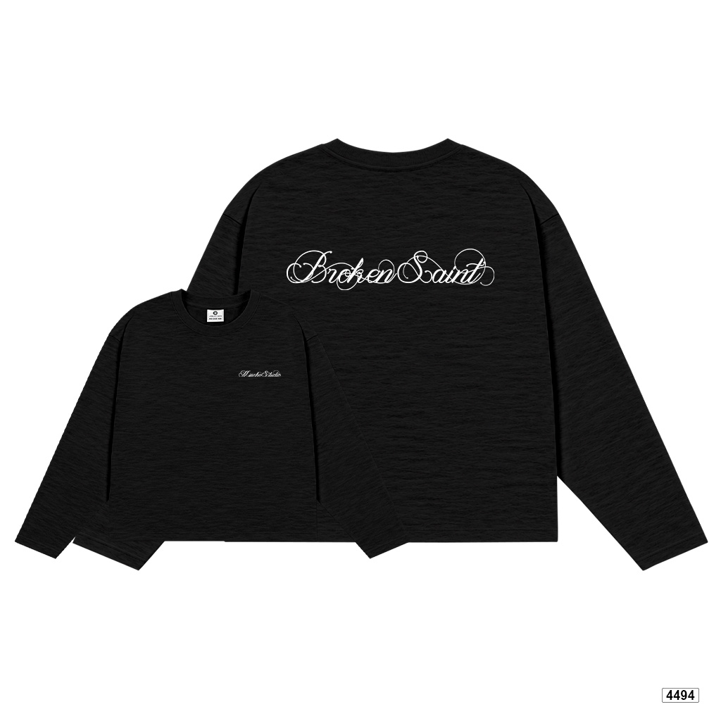 Áo thun tay dài boxy Miucho cotton xược Hàn Quốc 4494_thumbnail_8