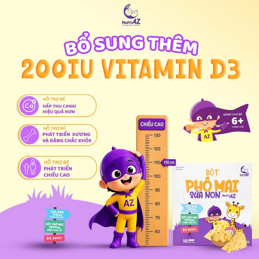 Phô mai sữa non tách muối NutriAZ