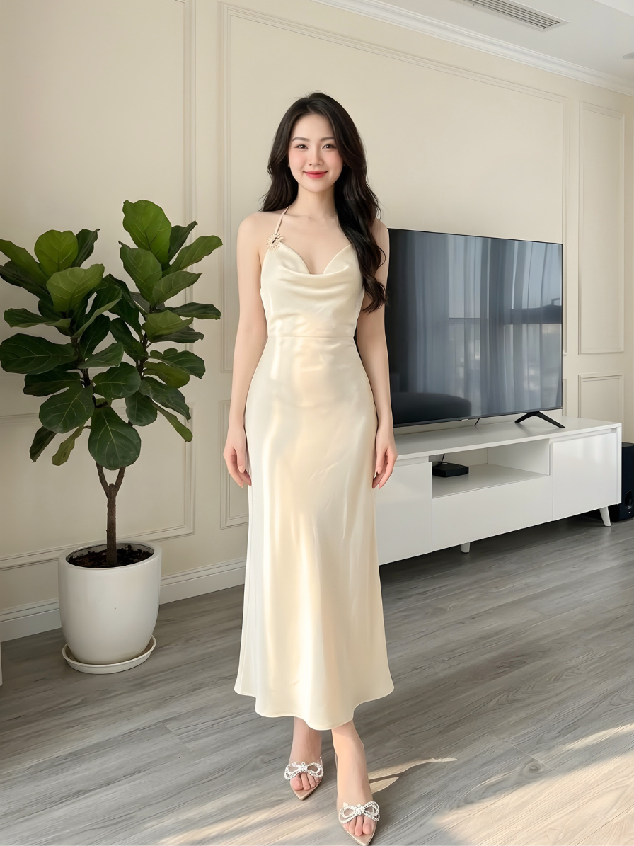 S12 - Đầm Lụa Yếm Đuôi Cá_thumbnail_6