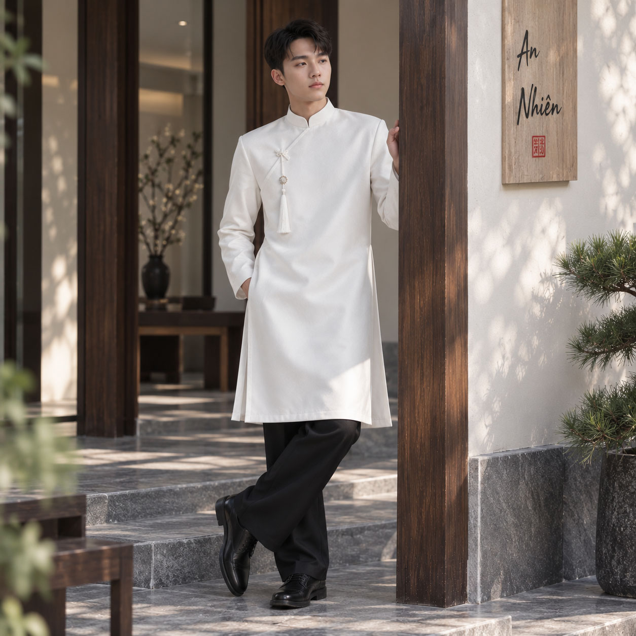 ÁO DÀI NAM CÁCH TÂN CỔ ĐỨNG TAFFETA NA26-24_thumbnail_8