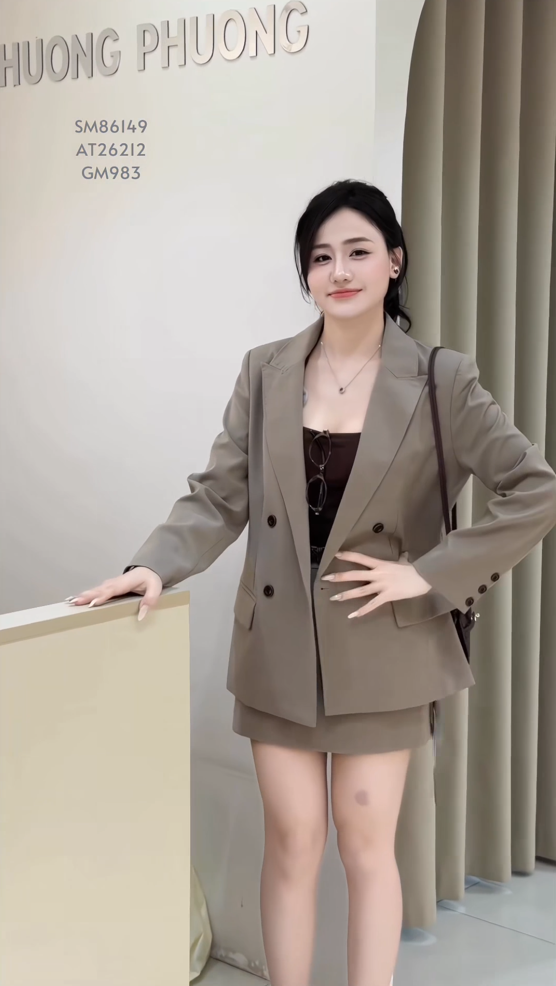 Set vest dài tay 1497