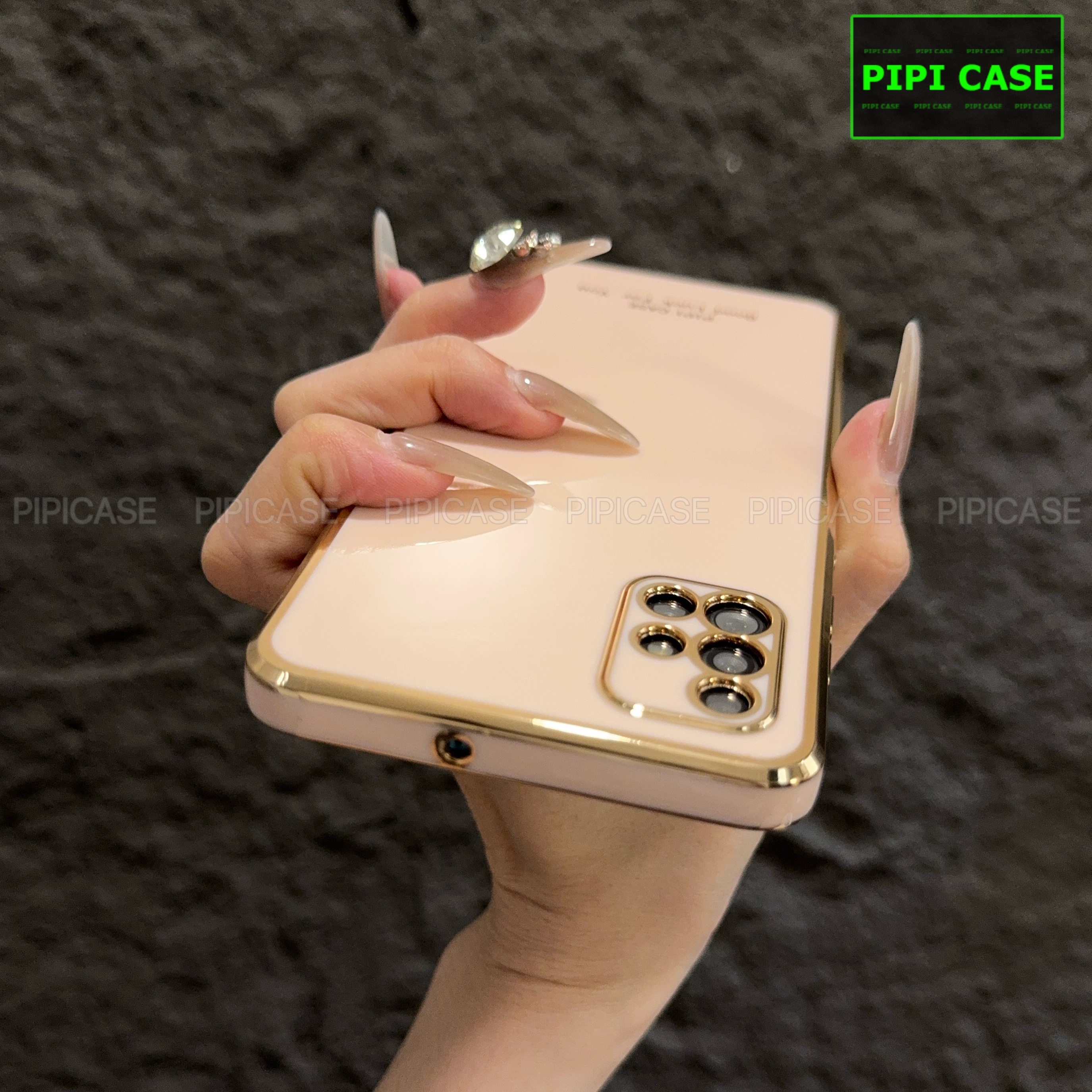 Ốp Lưng Samsung A51 - Royal - Vàng Hồng_thumbnail_3