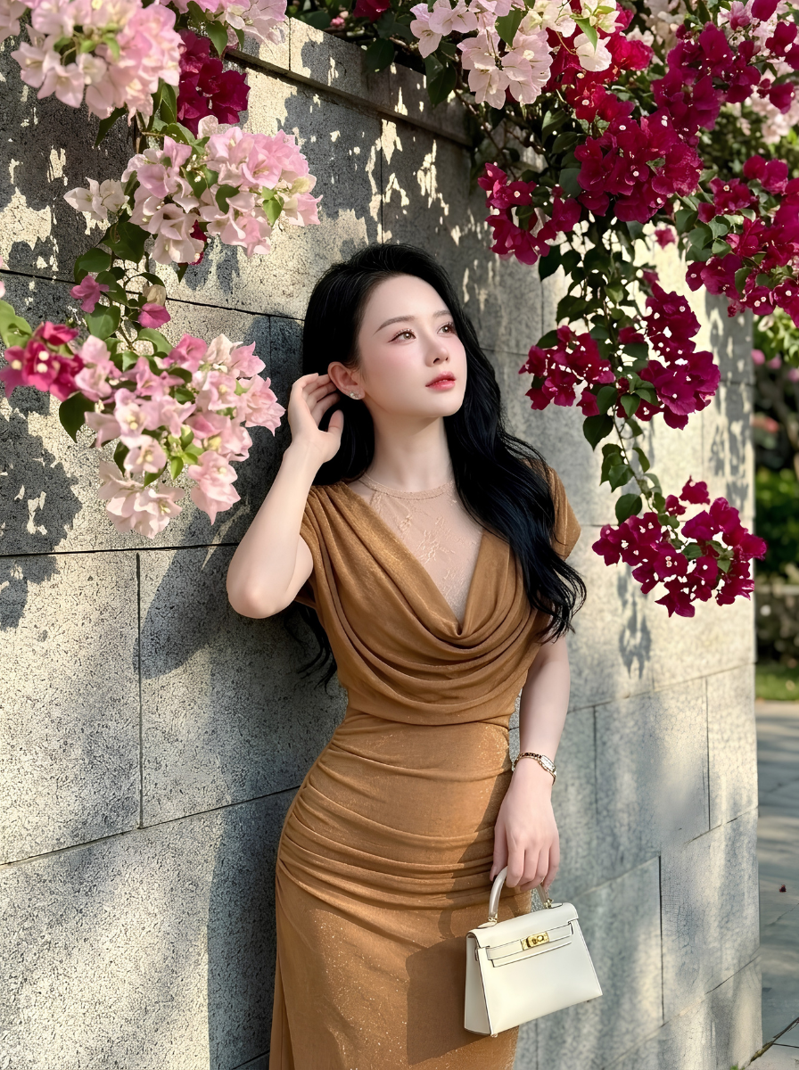 G62 - Đầm Cổ Yếm Nhũ Ánh Kim Cao Cấp_thumbnail_11