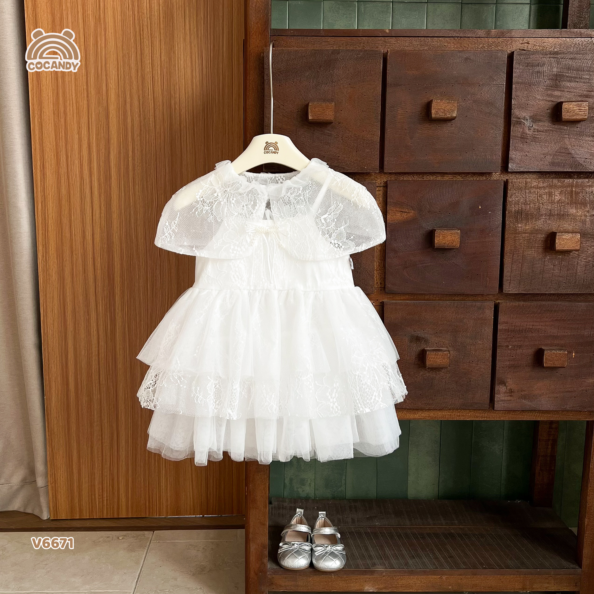 Set váy TRẮNG Snow Princess
