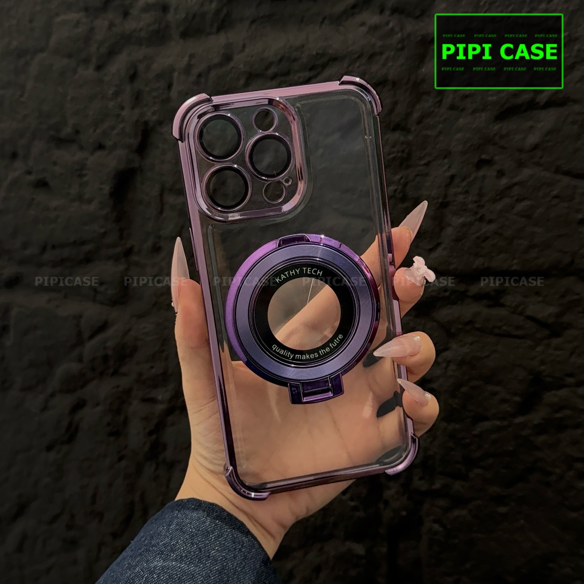 Ốp Lưng iPhone 14 Pro - Ven - Tím_thumbnail_17