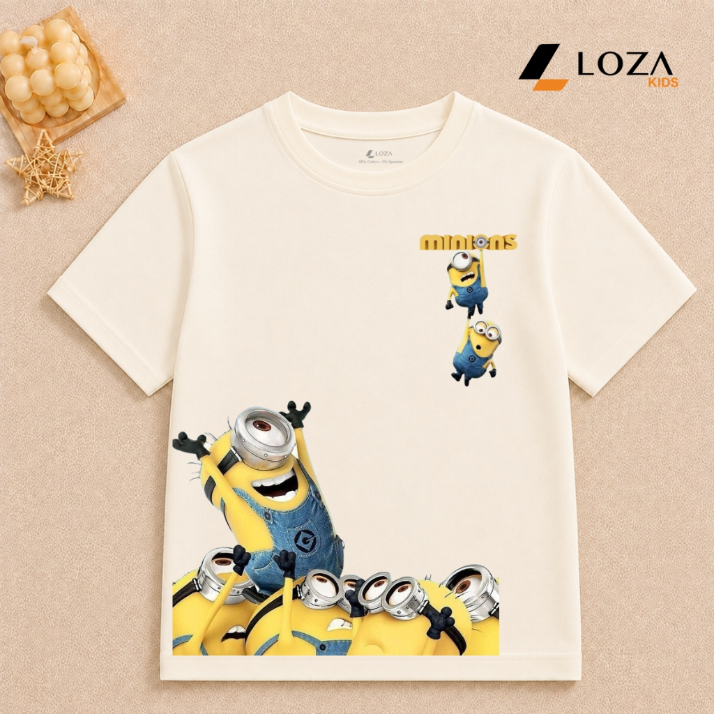 Áo thun bé BST MINION Hot trend - Loza Kids AT008_thumbnail_1